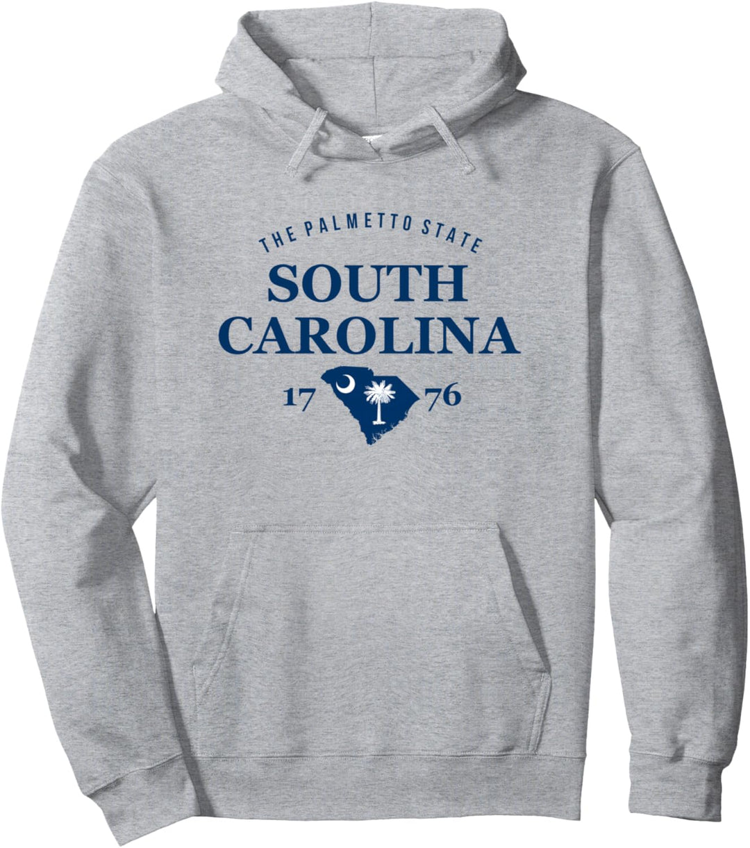 South Carolina Pride State Flagge einheimischer Palmetto State Pullover Hoodie