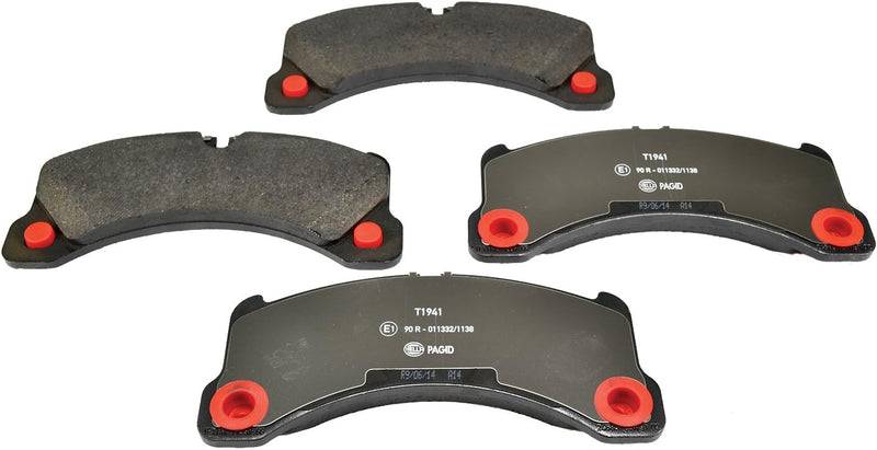 HELLA PAGID 8DB 355 015-131 Bremsbelagsatz - T1941 - Dicke/Stärke: 17.1mm - Bremssystem: Brembo - fü