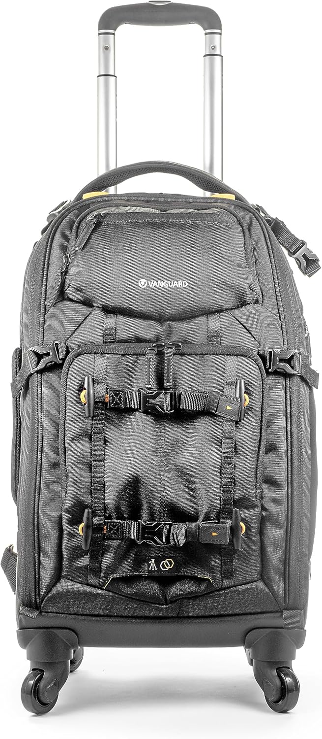 Vanguard Alta Fly 58T Foto-Trolley schwarz, Aussenmass: 345x280x590mm Trolley Mit Rucksackfunktion A
