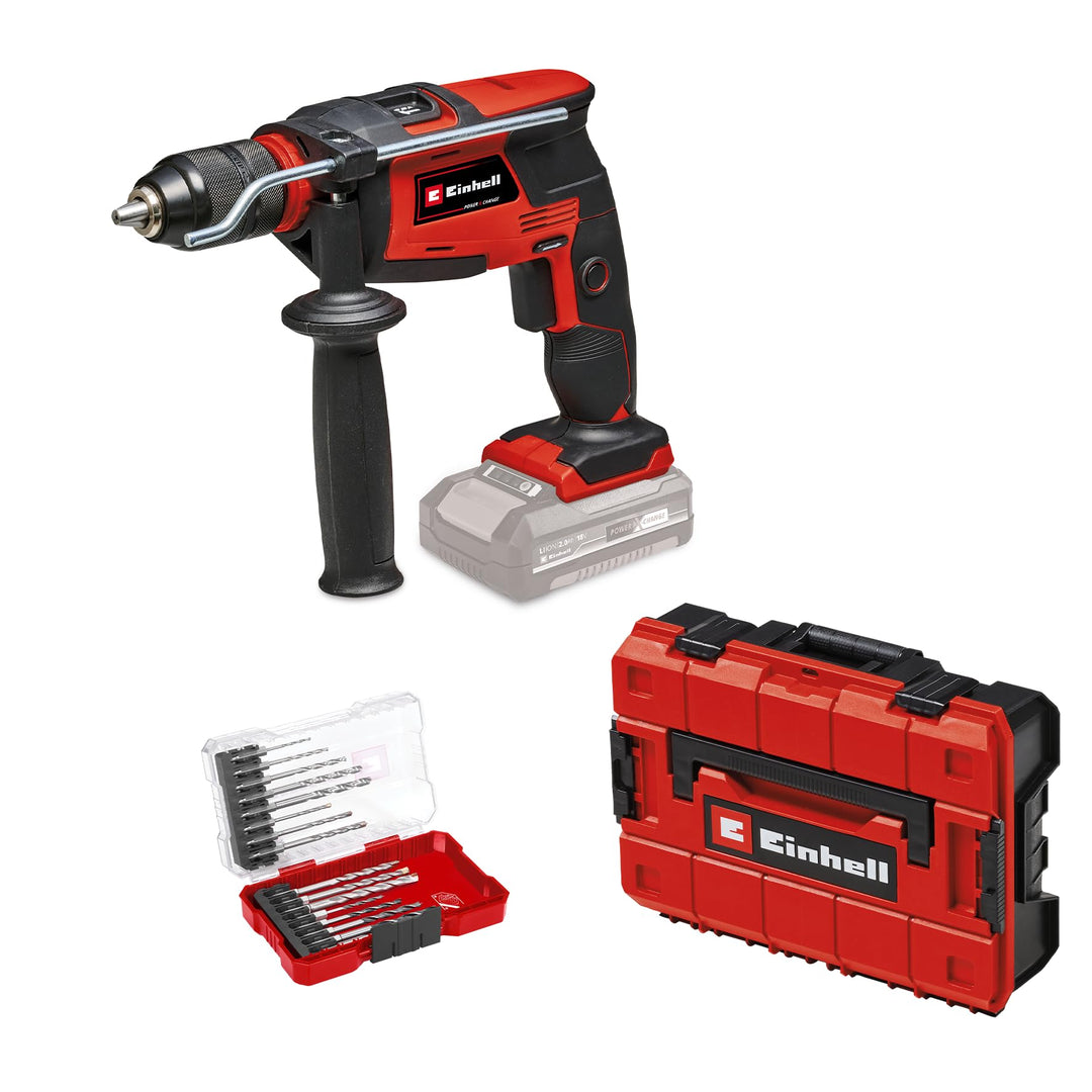 Einhell Akku-Schlagbohrmaschine TE-ID 18 Li-Solo Power X-Change (Li-Ion, 18 V, Bohr- und Schlagbohrf