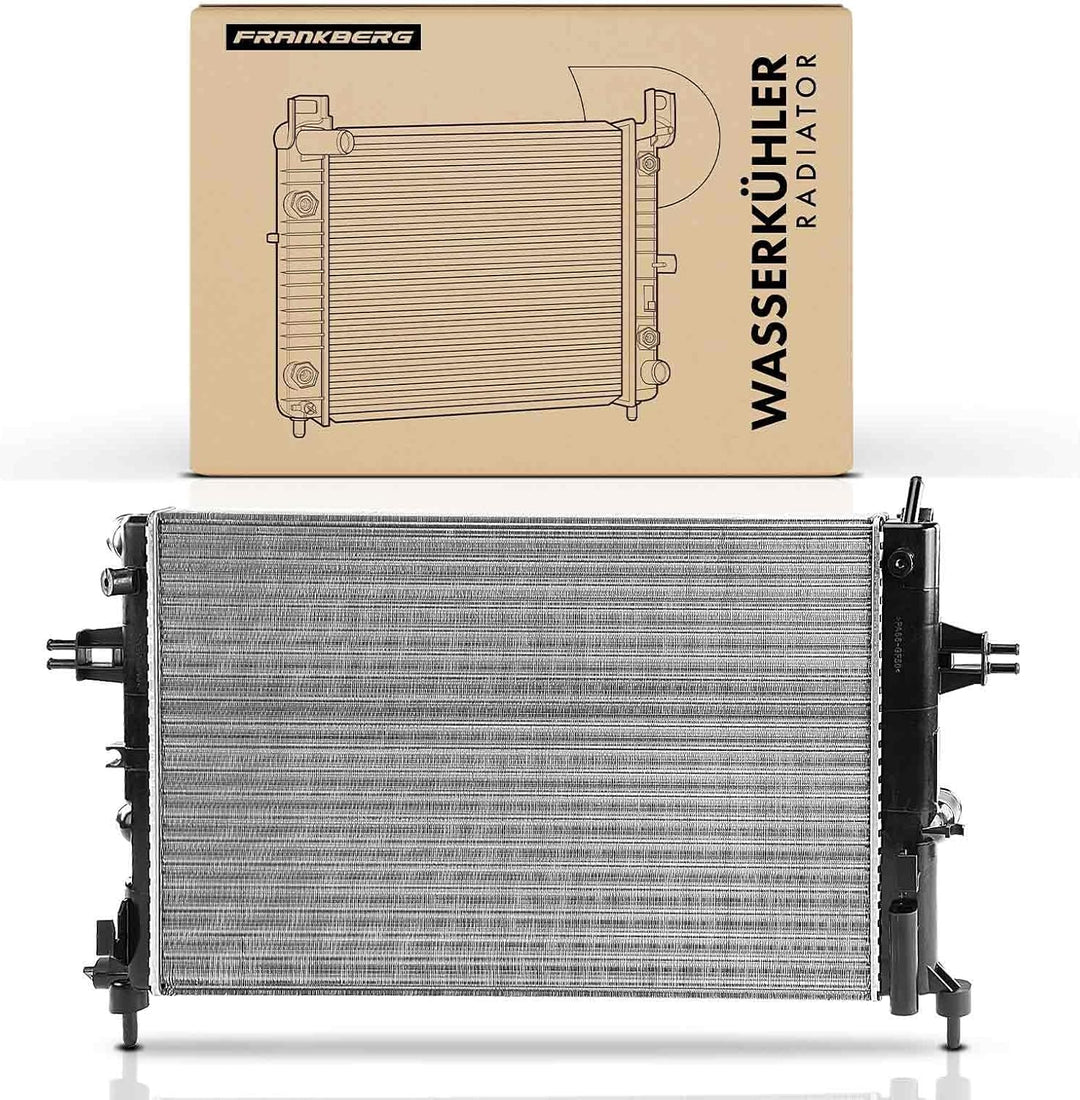 Frankberg Kühler Wasserkühler Motorkühler Schaltgetriebe Kompatibel mit Astra G Cabriolet F67 1.6L 2