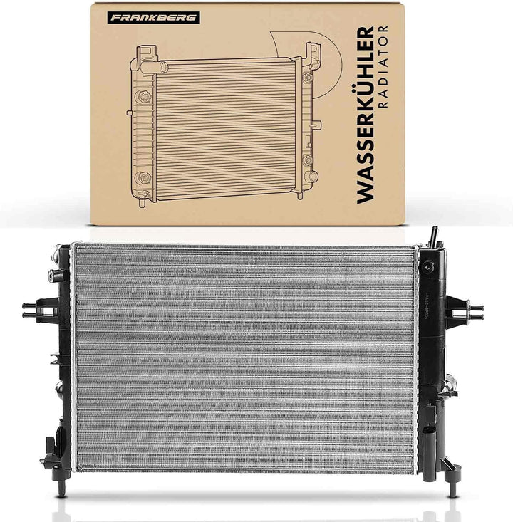 Frankberg Kühler Wasserkühler Motorkühler Schaltgetriebe Kompatibel mit Astra G Cabriolet F67 1.6L 2