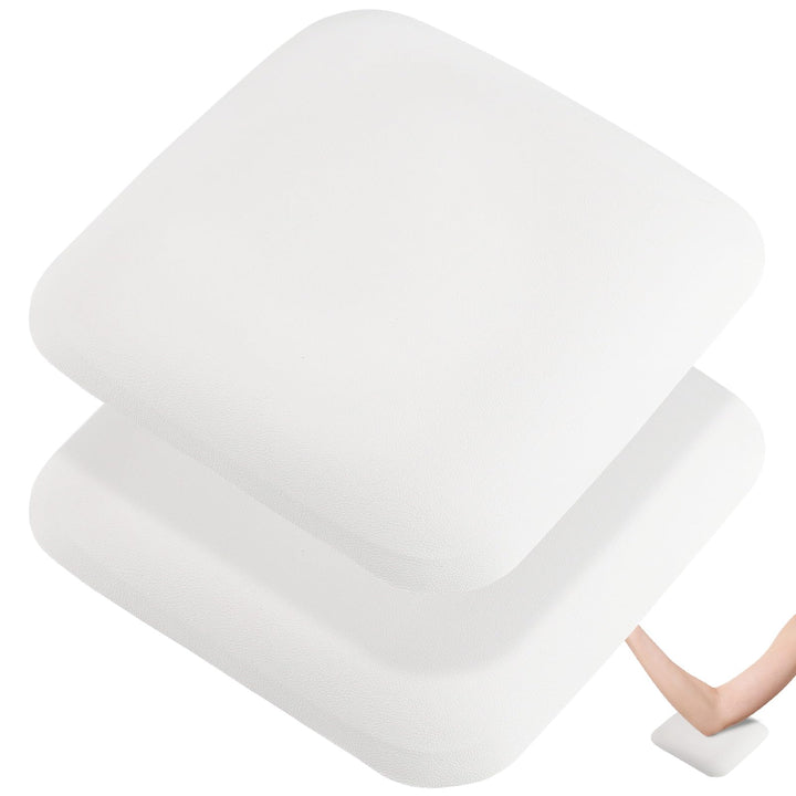 2 Packungen Elbow Rest Pads für Schreibtisch, TOROKOM Silikon Nageltechnik weiche Elbow Armlehne, Ru