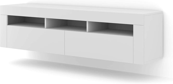 BIM Furniture Lowboard TV Schrank Moreno 160 cm Hängend oder Stehen universal Unterschrank Fernsehsc