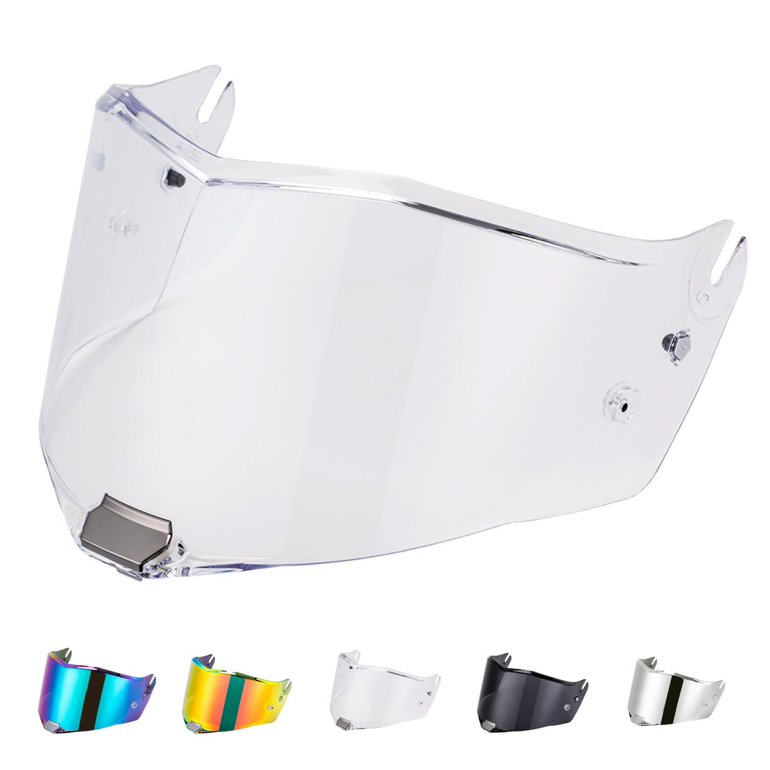 VCOROS Helmvisier für FF805 Thunder Carbon,Motorradhelm Visier,Motorrad Vollgesichtshelm Windschutzs