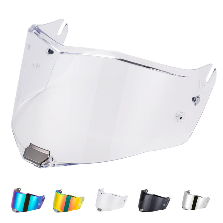 VCOROS Helmvisier für FF805 Thunder Carbon,Motorradhelm Visier,Motorrad Vollgesichtshelm Windschutzs