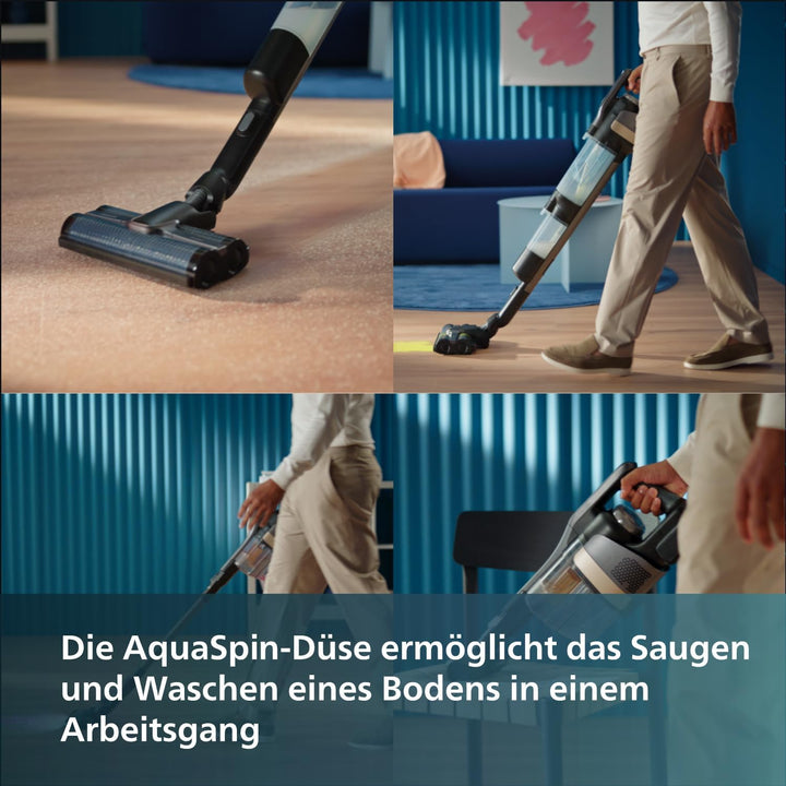 Philips Kabelloser Nass-Trocken-Sauger 7000 Series, Staubsaugen & Nasswischen, Automatische Selbstre
