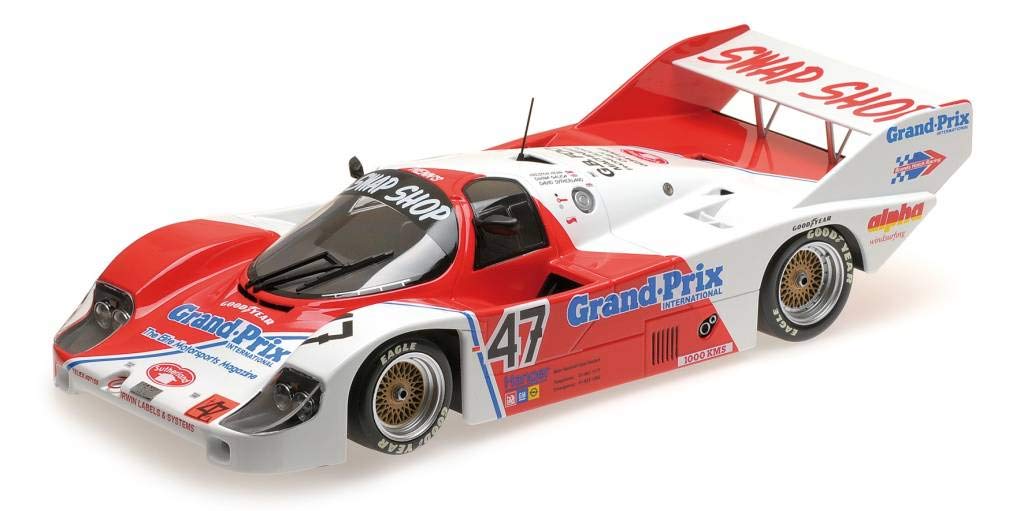 Minichamps 155836647 1:18 Porsche 956k-Galica/Sutherland/Henn-Marken Luke 1000 Km 1983, Mehrfarbig