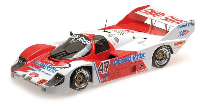 Minichamps 155836647 1:18 Porsche 956k-Galica/Sutherland/Henn-Marken Luke 1000 Km 1983, Mehrfarbig