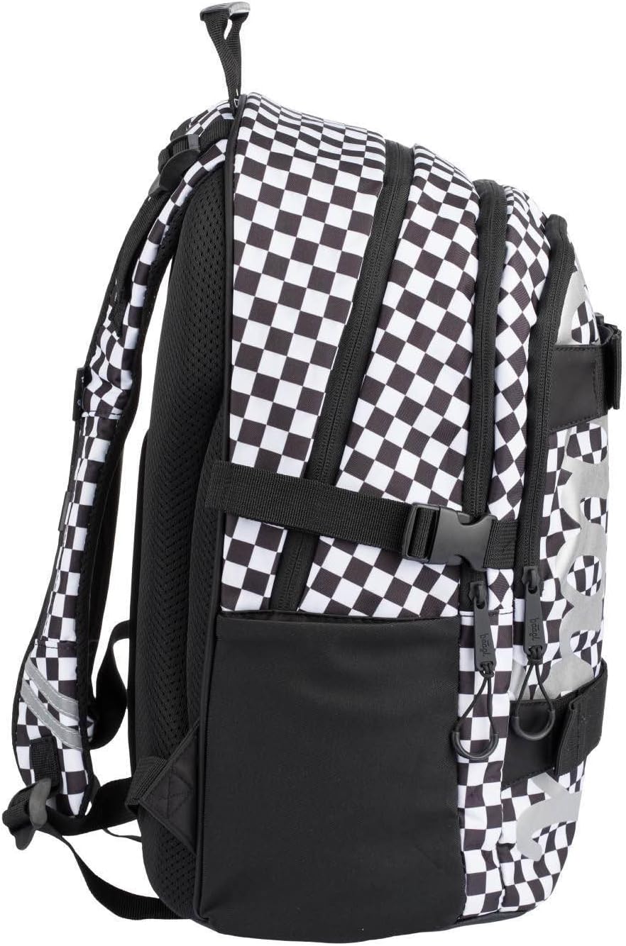 Baagl Schulrucksack Set Jungen Mädchen 3 Teilig, Schultasche ab 3. Klasse, Grundschule Ranzen mit Br