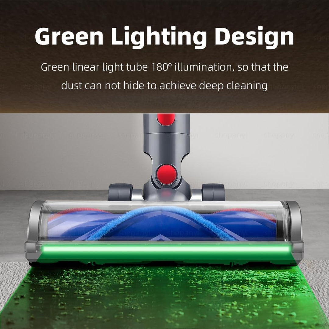 Bürste Ersatzteile mit Staubdetektionsfunktion kompatibel für Dyson Staubsauger V7, V8, V10, V11, V1