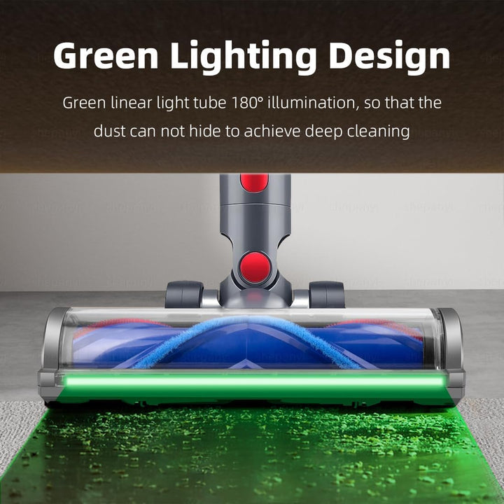 Bürste Ersatzteile mit Staubdetektionsfunktion kompatibel für Dyson Staubsauger V7, V8, V10, V11, V1