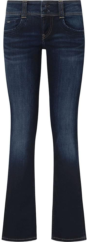 Pepe Jeans Damen Gen Hose 24W / 30L Blue (Denim-h06), 24W / 30L Blue (Denim-h06)