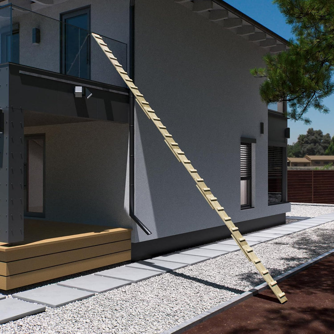 Katzenleiter Katzentreppe Katzenstufe für Balkon Treppe ohne Befestigung 1m lang