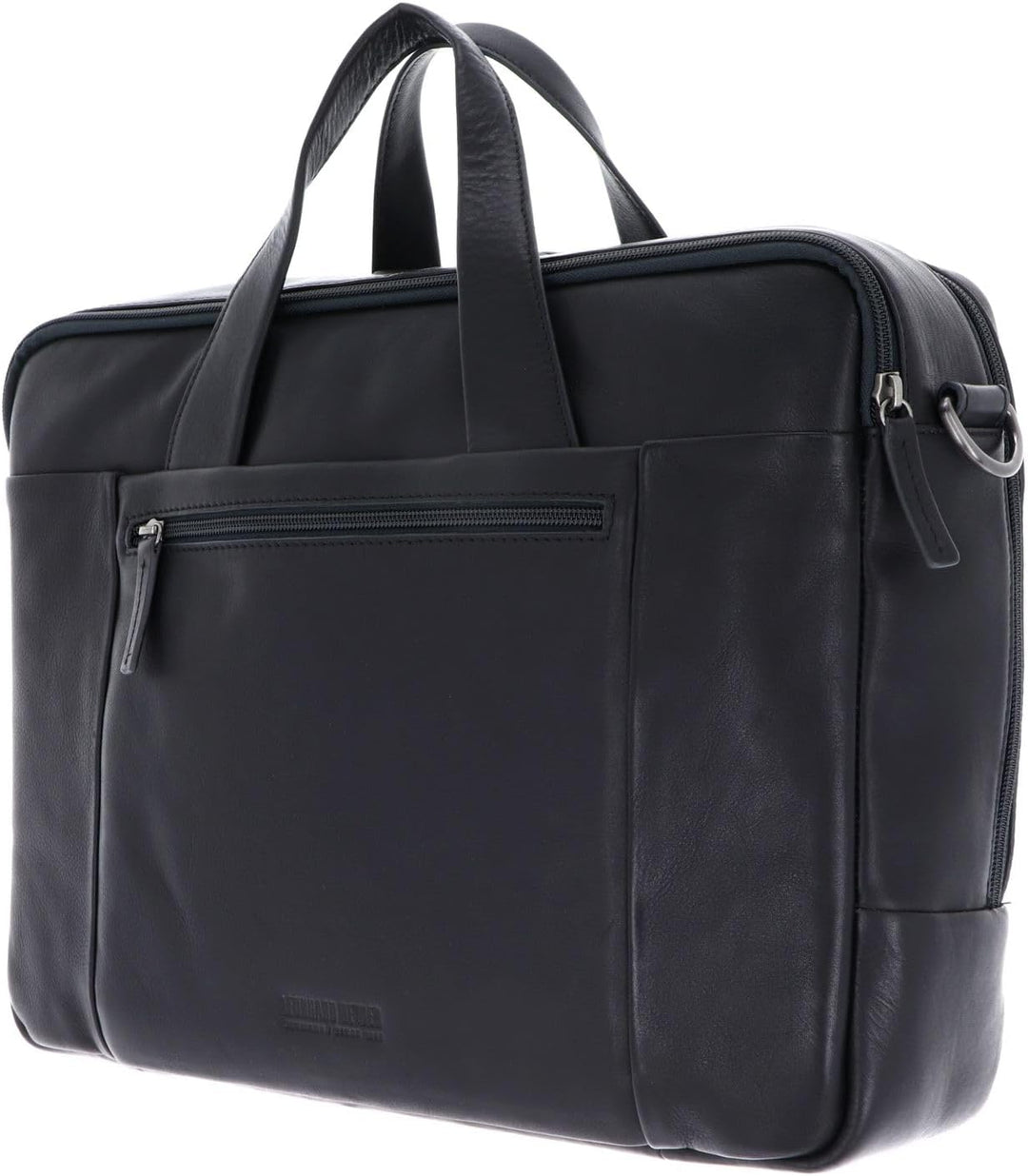 Leonhard Heyden Hamburg - Aktentasche 15" 40 cm Schwarz, Schwarz