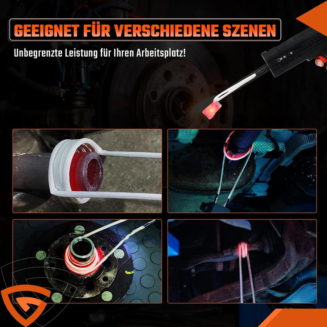Magnetisches Induktionsheizung-Set, 1800 kW Induktionsheizgerät, 800℃ Induktions Heizgeräte Kfz mit