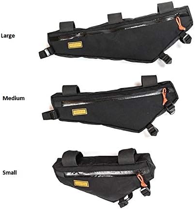 Restrap Framebag Rahmentasche 2.5 litri Schwarz, 2.5 litri Schwarz