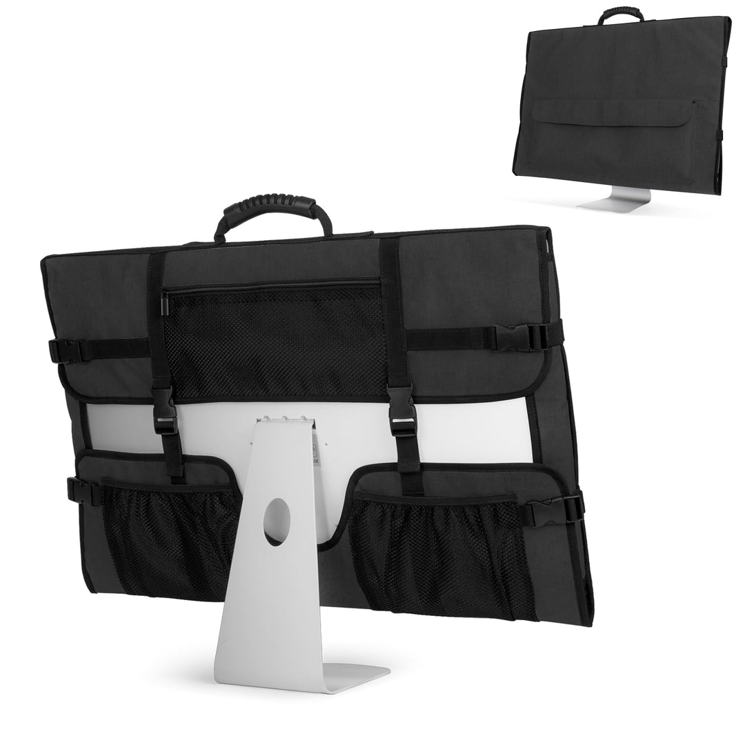 CURMIO Tragetasche für Apple 27" iMac, Schutzhülle für Apple IMAC 27 Zoll Display, Reisetasche mit G