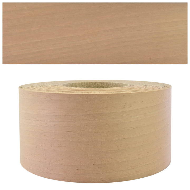 Mprofi MT® Kantenumleimer Nussbaum | 60 mm x 5 m | Echtholz Furnier Kantenband | Bügelkantenumleimer
