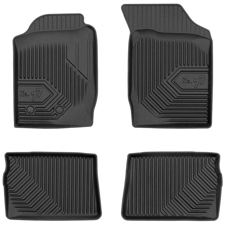 SMK Gummimatten auto fussmatten Satz für Renault Thalia I 1999-2008 Erleben Sie einen neuen Standard