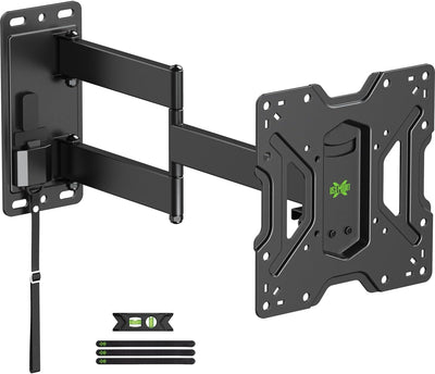 USX-MOUNT Wohnwagen TV Halterung Arretierbar, TV Wandhalterung Wohnmobil Schwenkbar Neigbar für 10-2