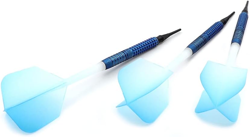 CUESOUL Soft Tip 90% Tungsten Dart Set mit Ölfarbe Finish und ROST Flights 20g blauer cocktail, 20g