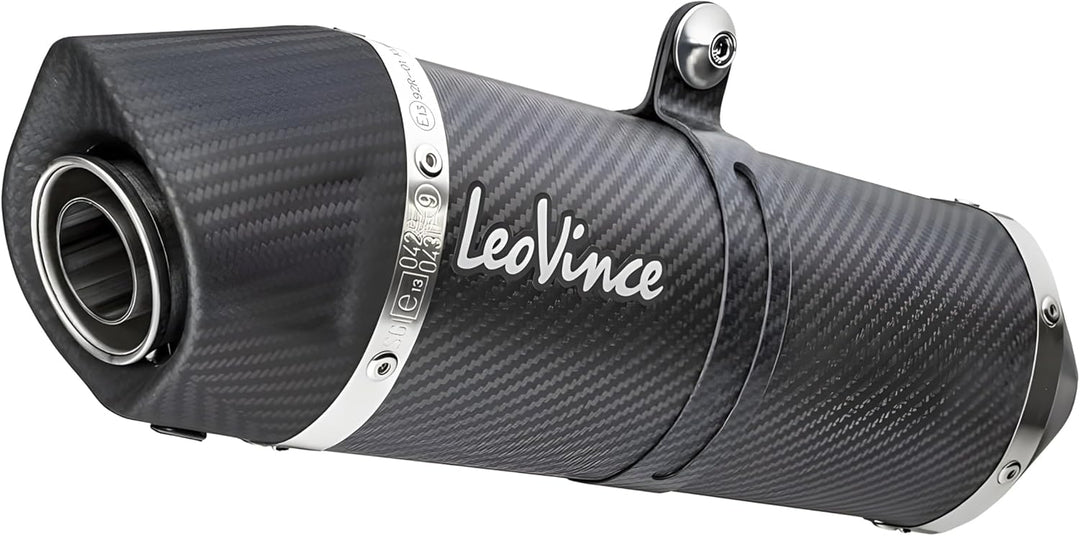 Endschalldämpfer LeoVince SLIP-ON SBK LV ONE EVO, Carbon, mit Zulassung für KTM Duke 125/390