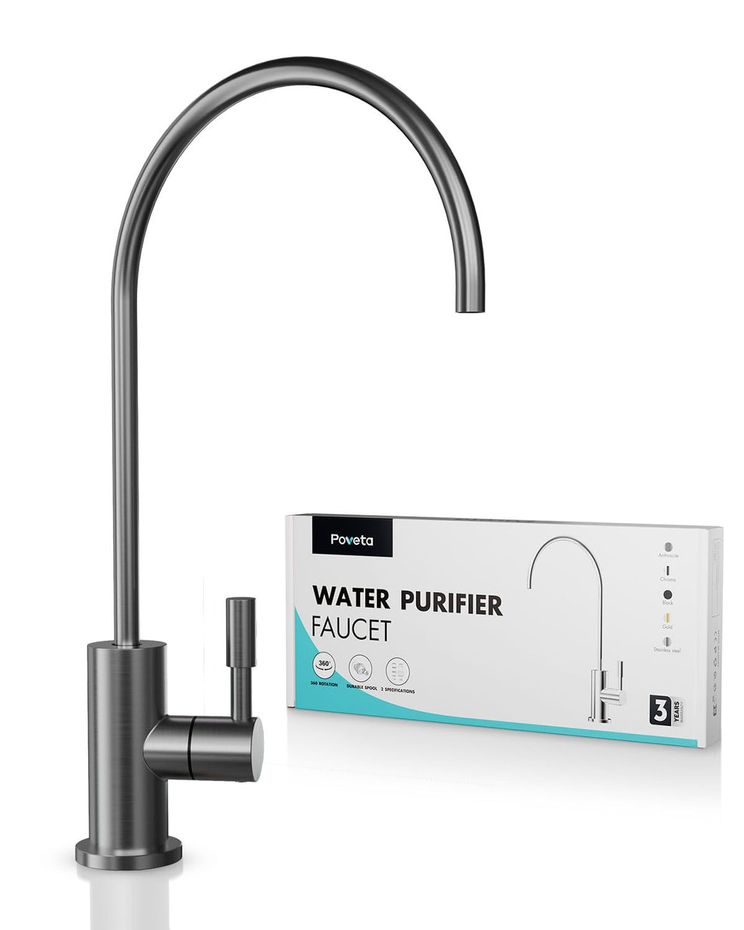 Trinkwasserhahn, Wasserhahn Küche Für Umkehrosmose Oder Wasserfiltersystem, Küchenarmatur Aus Edelst