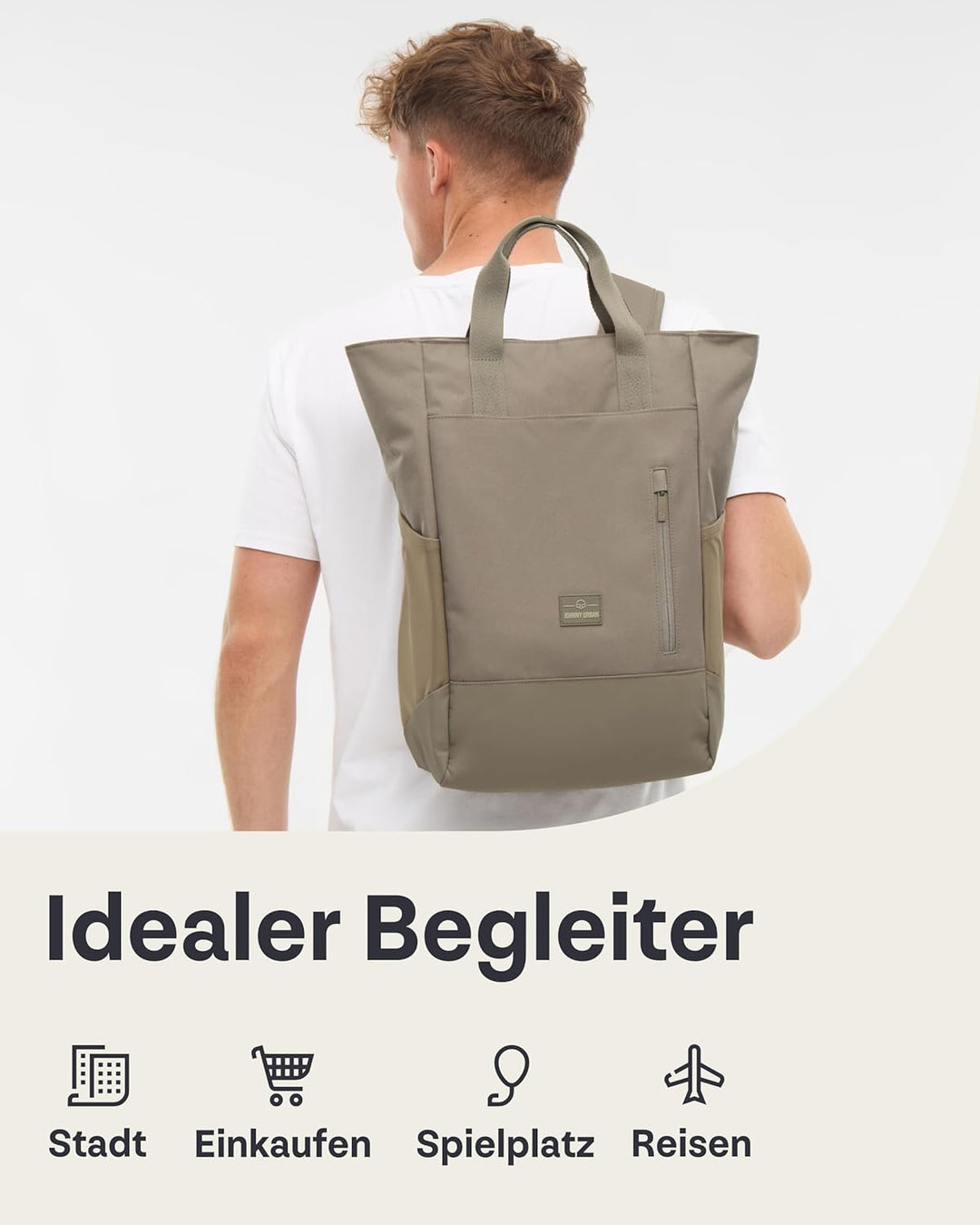 Johnny Urban Wickelrucksack & Wickeltasche für Kinderwagen - Blair - Kinderwagentasche mit vielen Fä