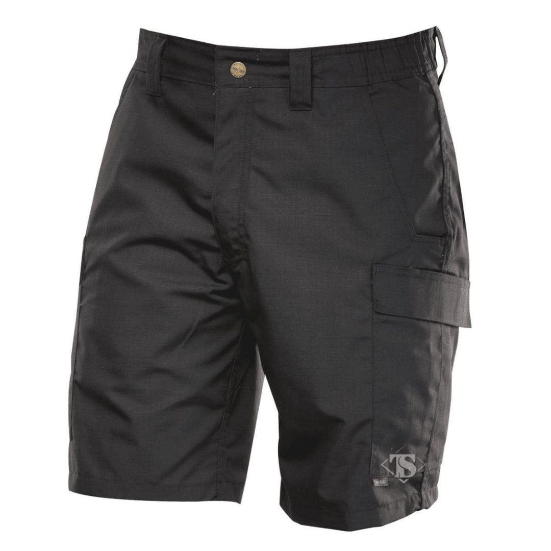 Tru-Spec Shorts, TRU St Blk P/c R/s W/Cargo Pkt, 28 Kurz 34 Schwarz, 34 Schwarz