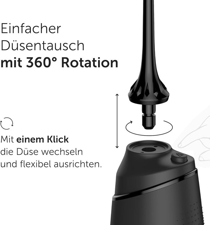 Wondersmile Ersatzdüsen für Munddusche Waterflow - SmoothFlow-Technologie für optimale Zahn- & Zahnf