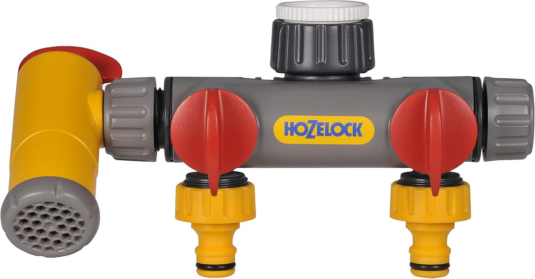 Hozelock Flowmax 3-Wege-Hahnanschluss 3-Wege Single, 3-Wege Single