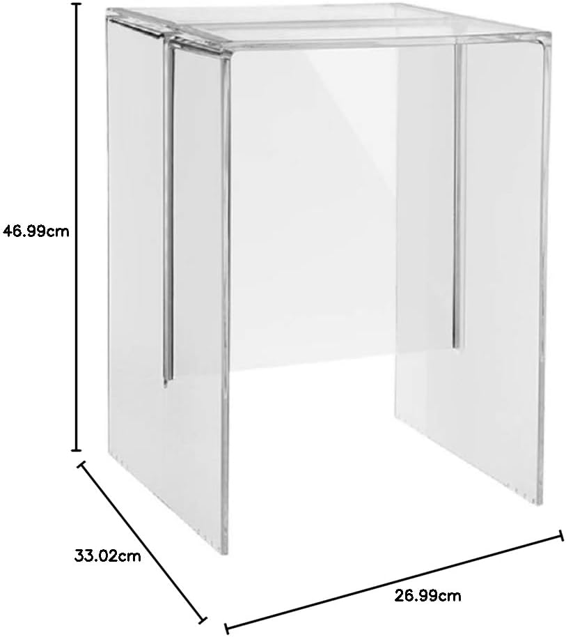 Kartell Max-Beam, Plastik, Crystal, 27 x 47 x 33 cm Cristallo, Cristallo