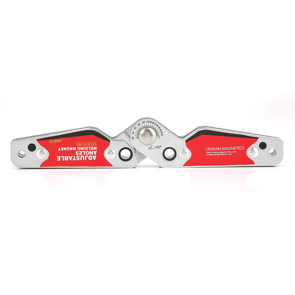 Schweissmagnethalter，Jectse 20 ° -200° Verstellbare Winkel Starke magnetische breite Adsorptionsfläc