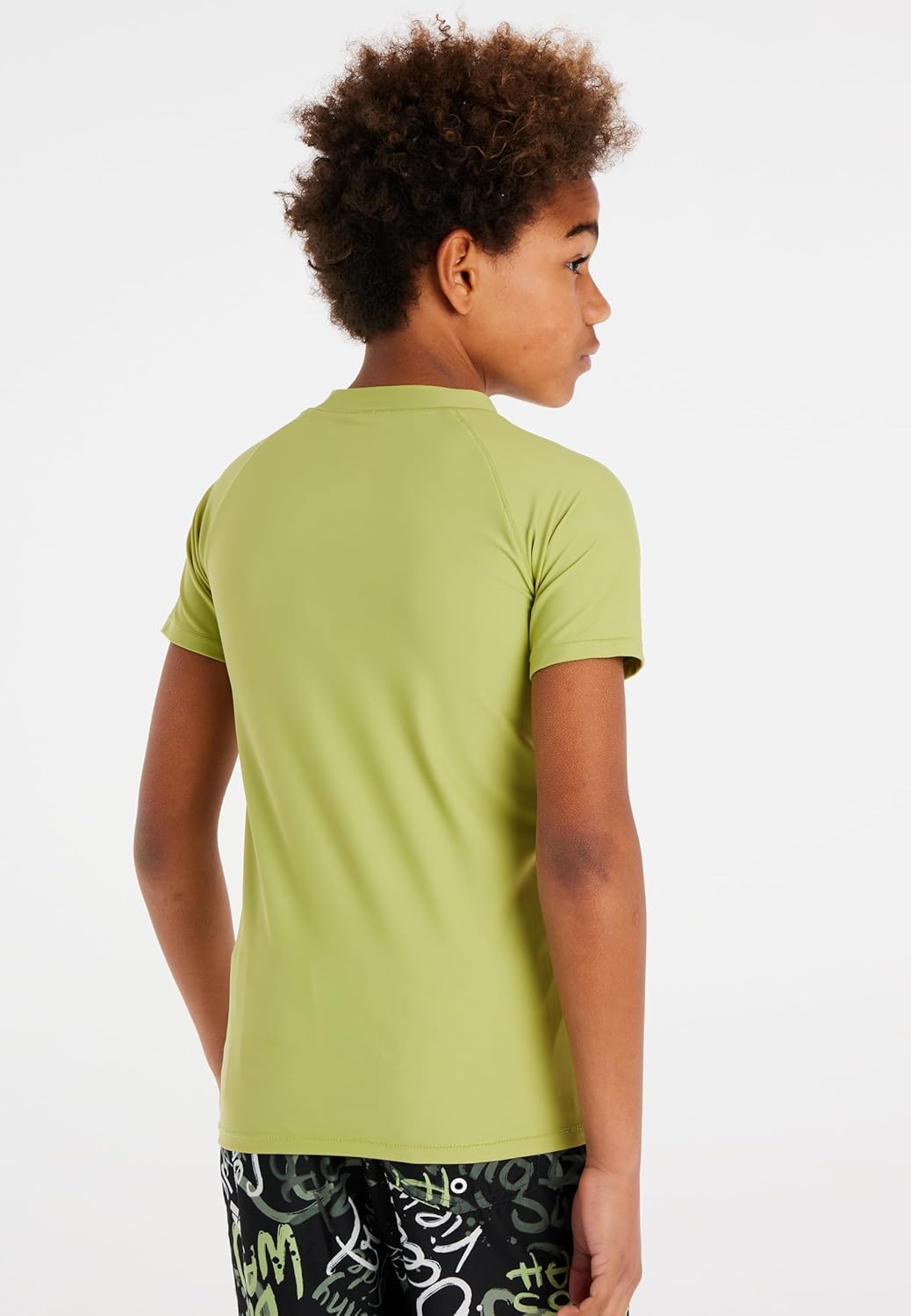 Protest Boys Surfshirt Kurzarm PRTBERENT JR 140 Algaegreen, 140 Algaegreen