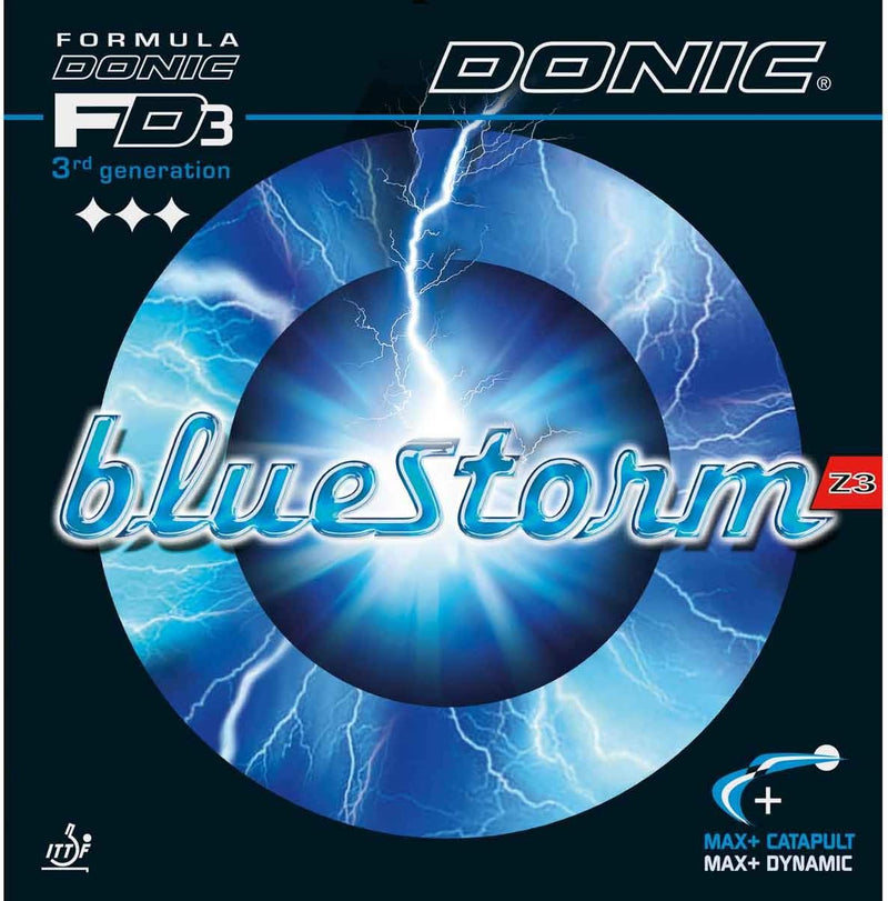 DONIC Belag Bluestorm Z3 1,9 Mm, Schwarz 1,9 mm, schwarz, 1,9 Mm, Schwarz 1,9 mm, schwarz