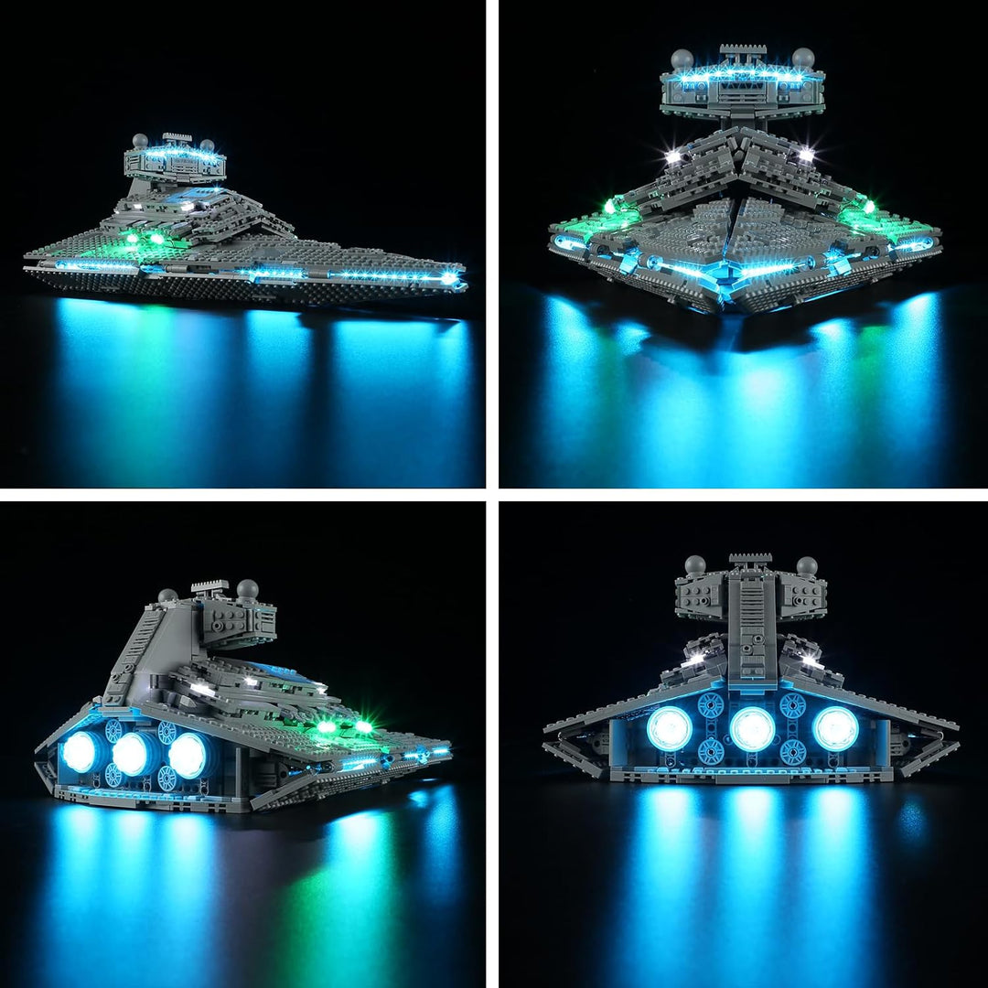 BRIKSMAX Led Licht für Lego Destructor Estelar Imperial 75394 - Compatible with Lego Star Wars Baust