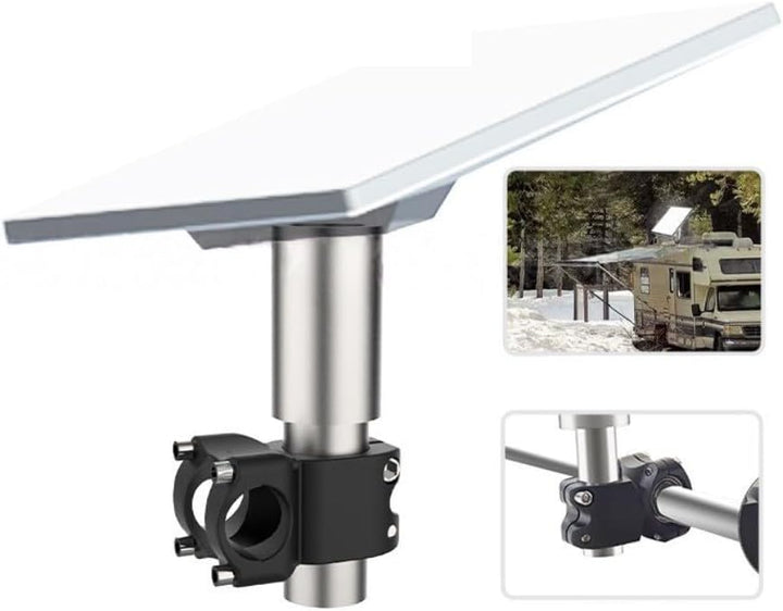 DAZZLEEX Halterung aus Aluminiumlegierung, Rohrschelle für Starlink Mini-Satellitenantenne, robust,