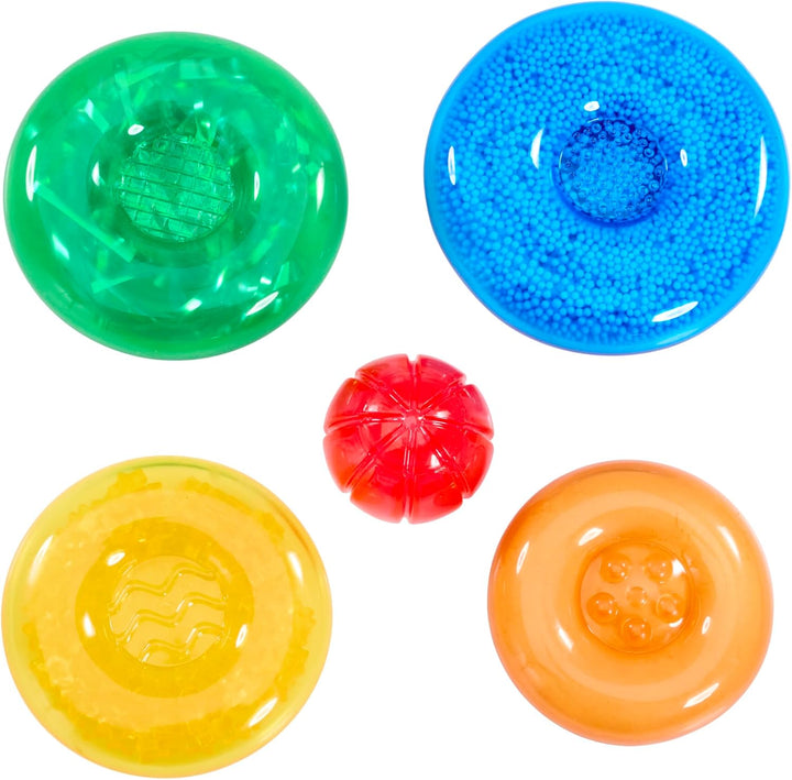 Goliath – Lil’ Jellies - Jelly Stacker | Stapelspielzeug für Babys – Weiche sensorische Squishy-Ring