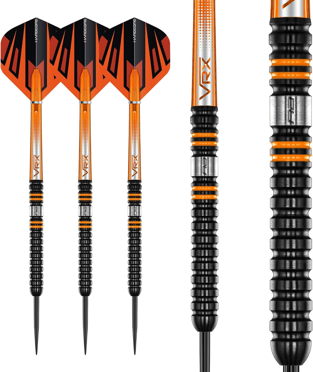 RED DRAGON Amberjack Pro Series Premium-Wolfram-Darts-Set mit Flights und Stielen 22 g 1 Stück, 22 g