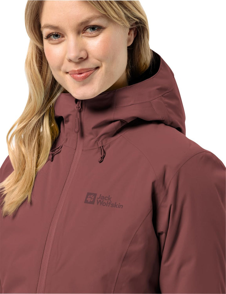Jack Wolfskin Damen Wisper Ins Jkt W Jacket (1er Pack) S apple butter, S apple butter