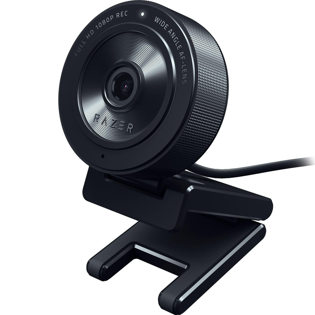 Razer Kiyo X - USB-Webcam für Streaming in Full-HD (1080p 30 FPS oder 720p 60 FPS, Autofokus, Plug +