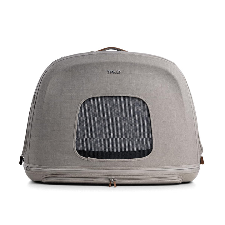 Tavo Crispin M Haustier-Transportbox, crashgetestet mit ISOFIX-Befestigung, atmungsaktives Mesh, fal