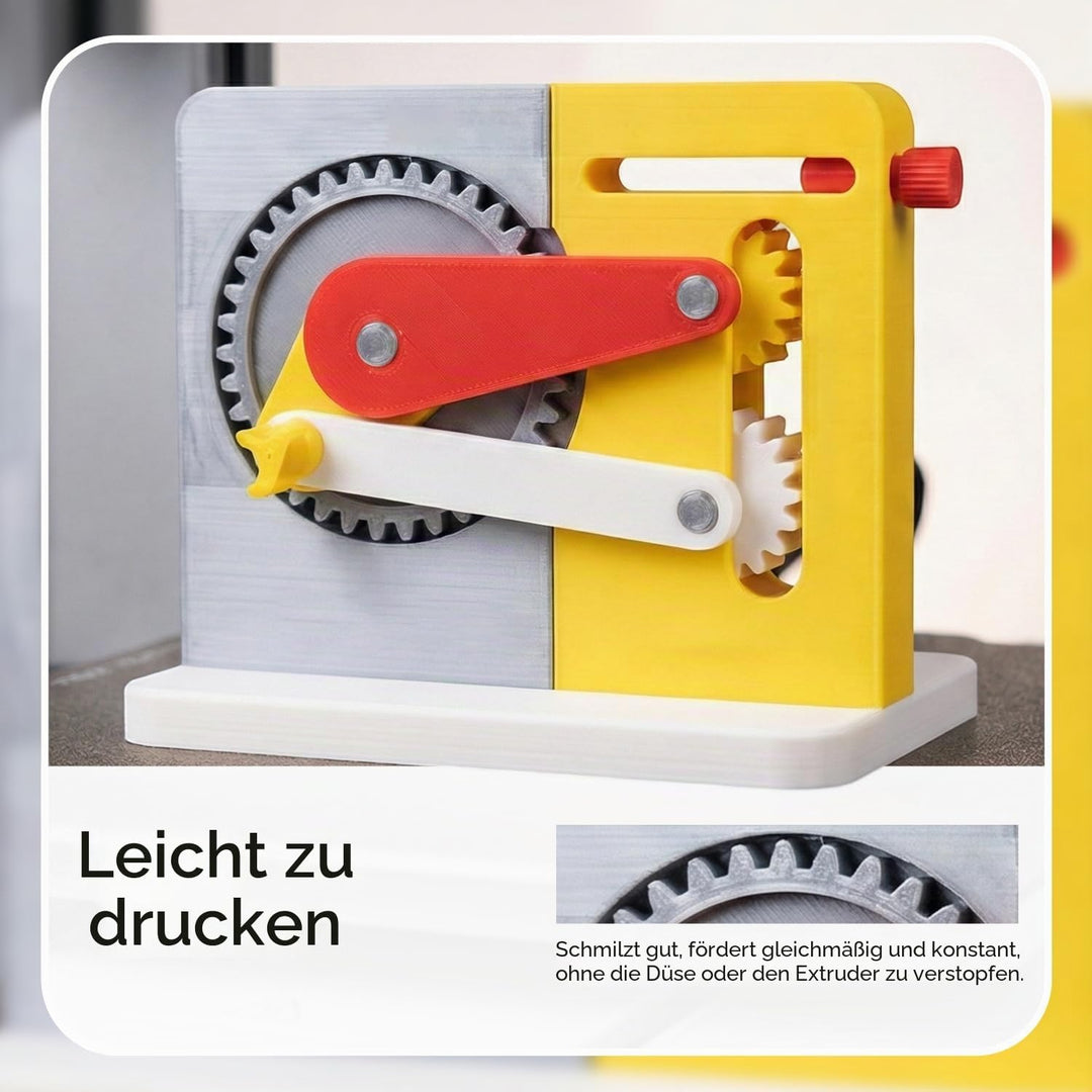 eSUN PLA+ Filament 1.75mm, 3D Drucker Filament PLA Plus, Massgenauigkeit +/- 0.03mm, 1kg pro Spule,