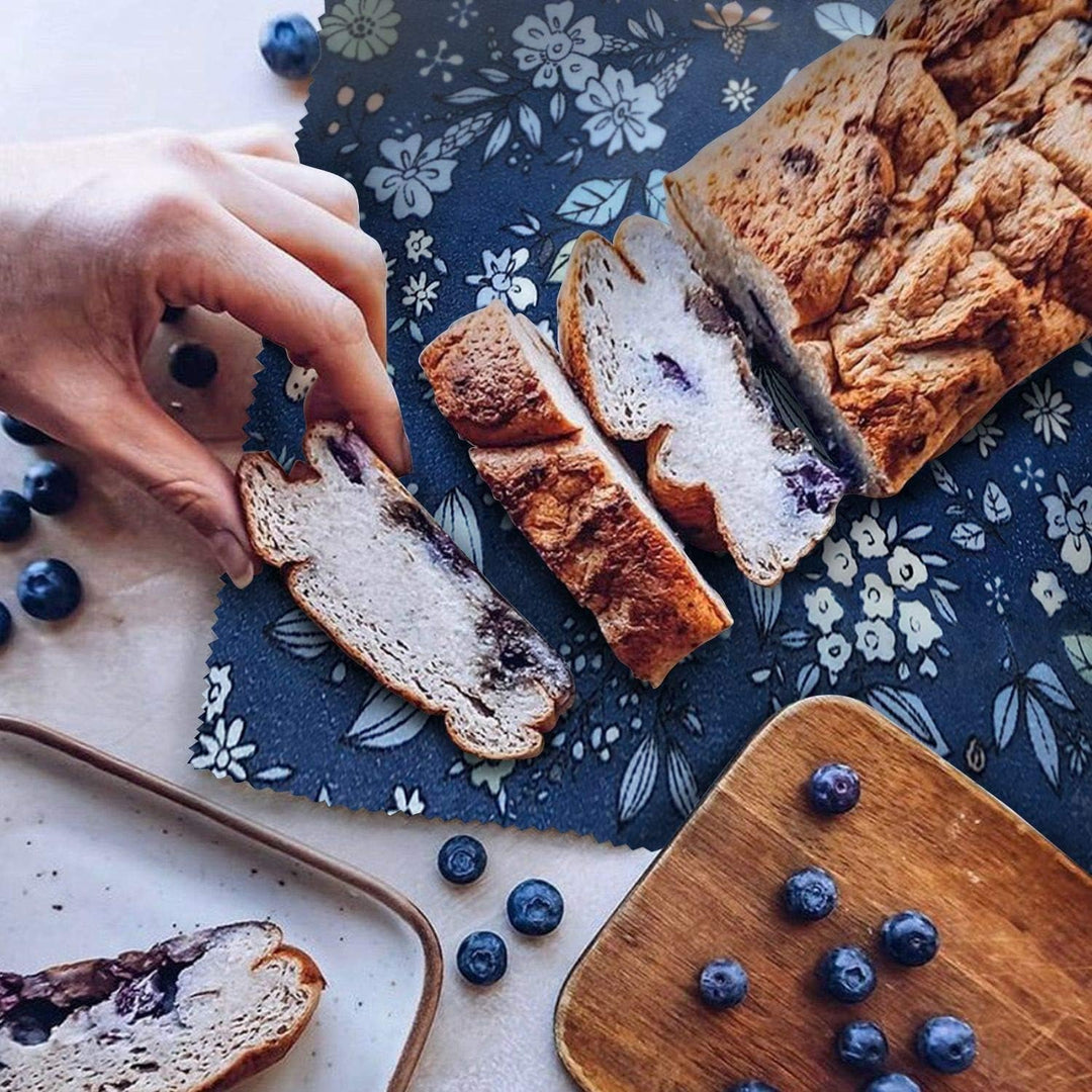 Hanna's Bienenwachstücher 8 Stück Bienenwachstücher für Lebensmittel I Beeswax Wrap I Wachstuch I Wi