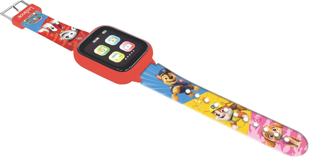 Lexibook, Paw Patrol, Selfie-Kamera-Uhr, HD-Touchscreen, 720p-Kamera, MP3-Player, Eingebauter Lautsp