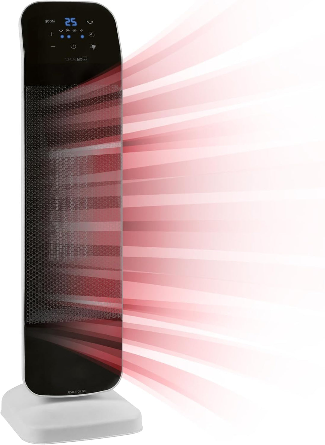 Clatronic Keramik-Heizlüfter HL 3763, Heizung und Ventilator, Elektroheizung für Badezimmer/Wohnmobi