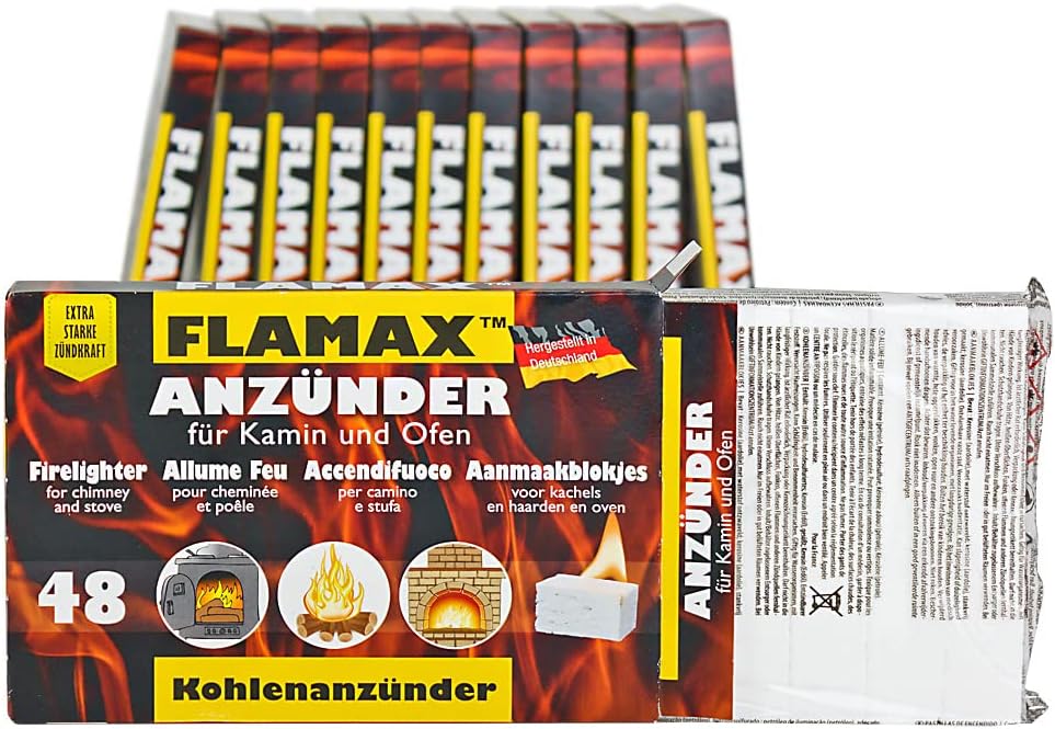288x / 576x / 1152x Anzündwürfel Kaminanzünder Kohleanzünder Anzünder Würfel Grillanzünder Ofenanzün