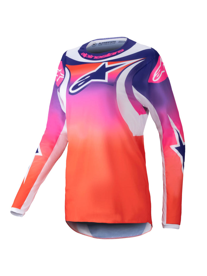 Alpinestars Girls MX Jersey Stella Fluid Mehrfarbig Gr. XS XS Multicolor/White, XS Multicolor/White