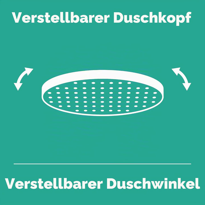 hansgrohe Kopfbrause Pulsify S, Brausekopf 260mm, Duschkopf Regendusche mit 1 Strahlart, Mattschwarz